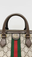 Unsed. Gucci Ophidia Boston GG Supreme Canvas Bag GHW|13391