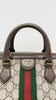 Unsed. Gucci Ophidia Boston GG Supreme Canvas Bag GHW|13391