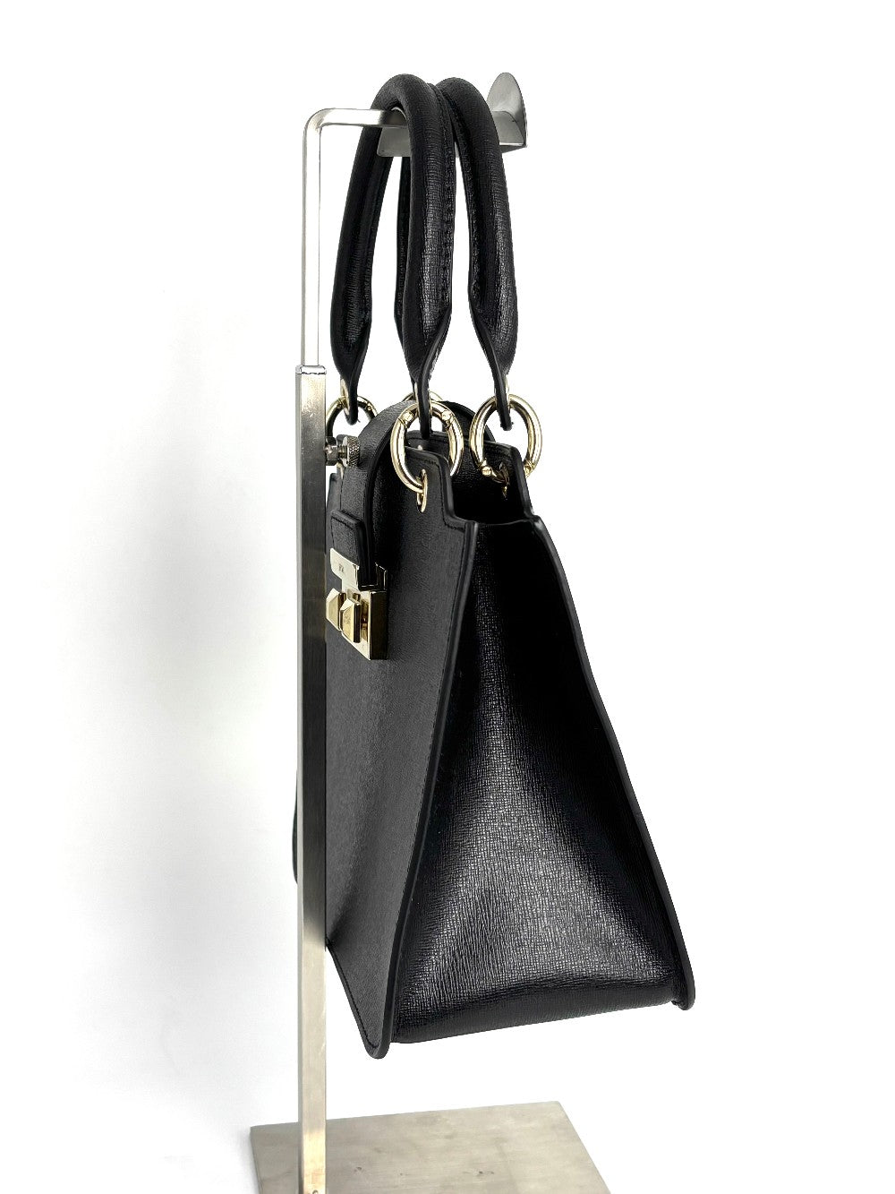 Preowned. Furla 2-Way Black|11837