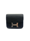 Unused. Hermes Constance Slim Black Epsom PHW. BAM009UH|17870
