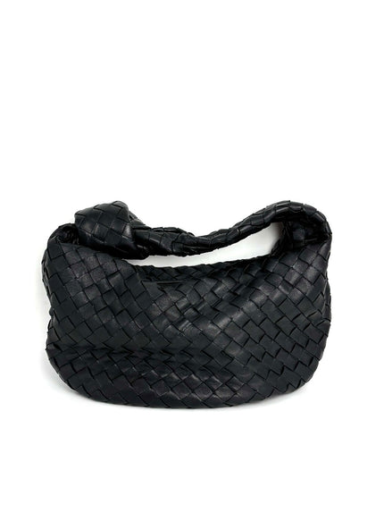 [SALE] Preowned. Bottega Jodie Teen Black|11074