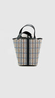 Brand New. Hermes Picotin 18 Broderie Ecru/Noir/Fauve/Bleu PHW. KMZ004MM|15495