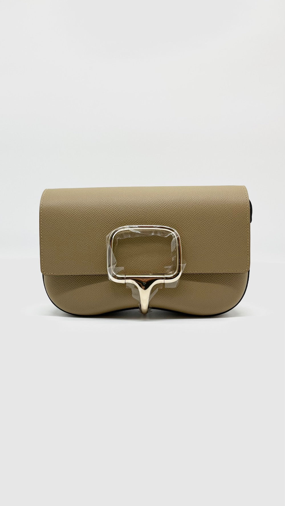 Brand New. Hermes Della Cavalleria Elan Epsom Cardamome Permabrass HW. KPY652KH|5128