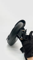 Like New. Dior Saddle Grained Calfskin Black for Men. 11-BO-1211|16428