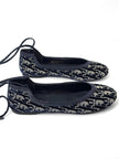 Brand New. Dior Ballet Flats Blue. 37|7426