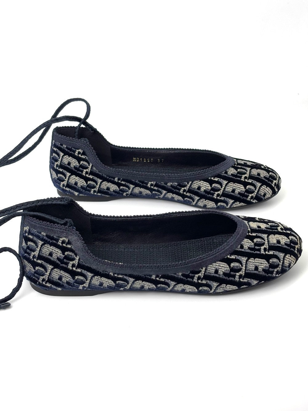Brand New. Dior Ballet Flats Blue. 37|7426