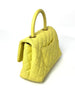Preowned. Chanel Coco Handle Mini Yellow. 24230768|8088