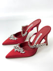 Brand New. Manolo Blahnik Heel Red. 37|7380