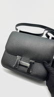 Like New. Hermes Constance 24 Black Epsom PHW. CHT917FT|15413