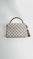 Like New. LV Croisette PM Damier Azur. Microchip|4806