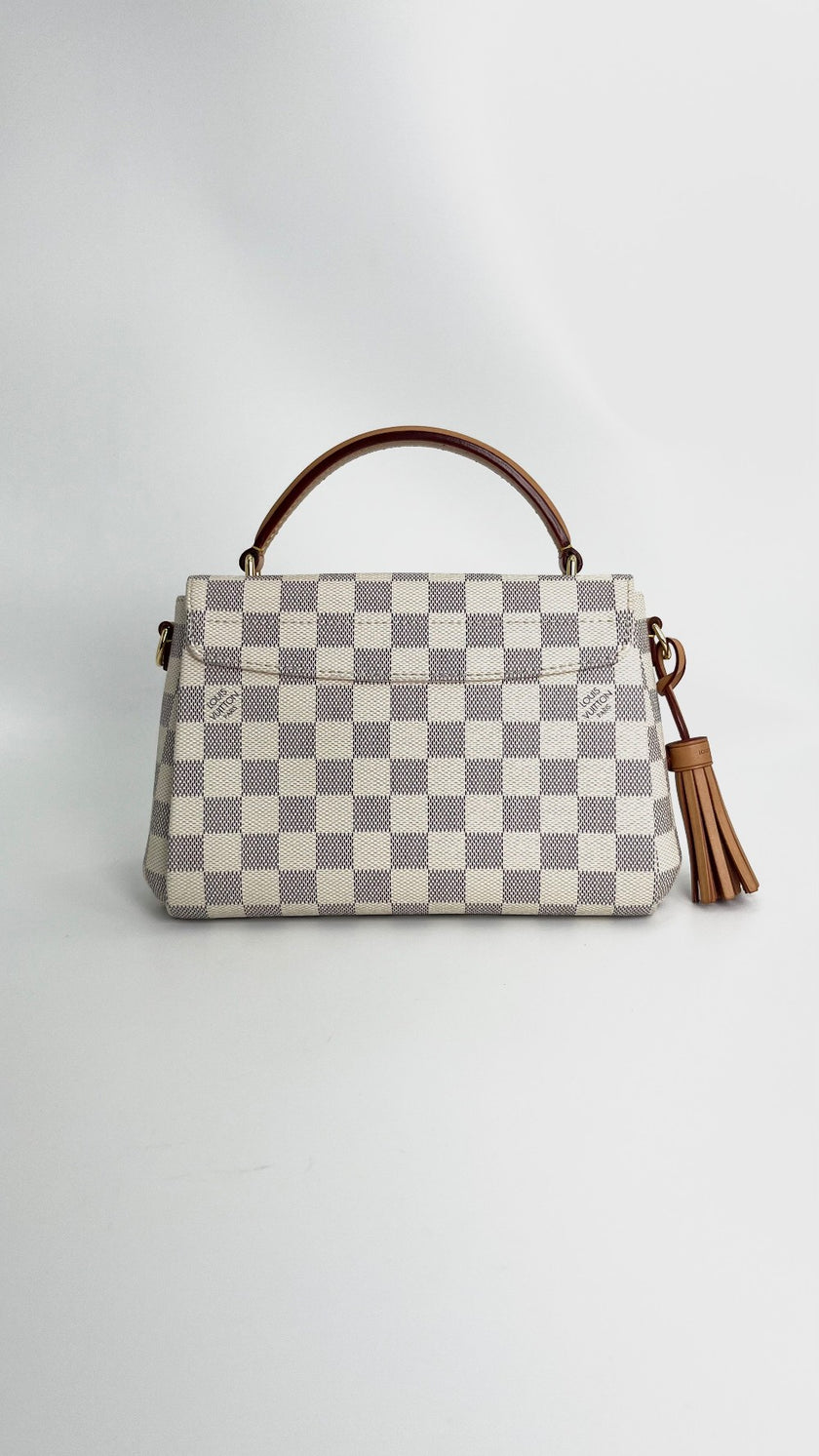 [SALE] Like New. LV Croisette PM Damier Azur. Microchip|4806