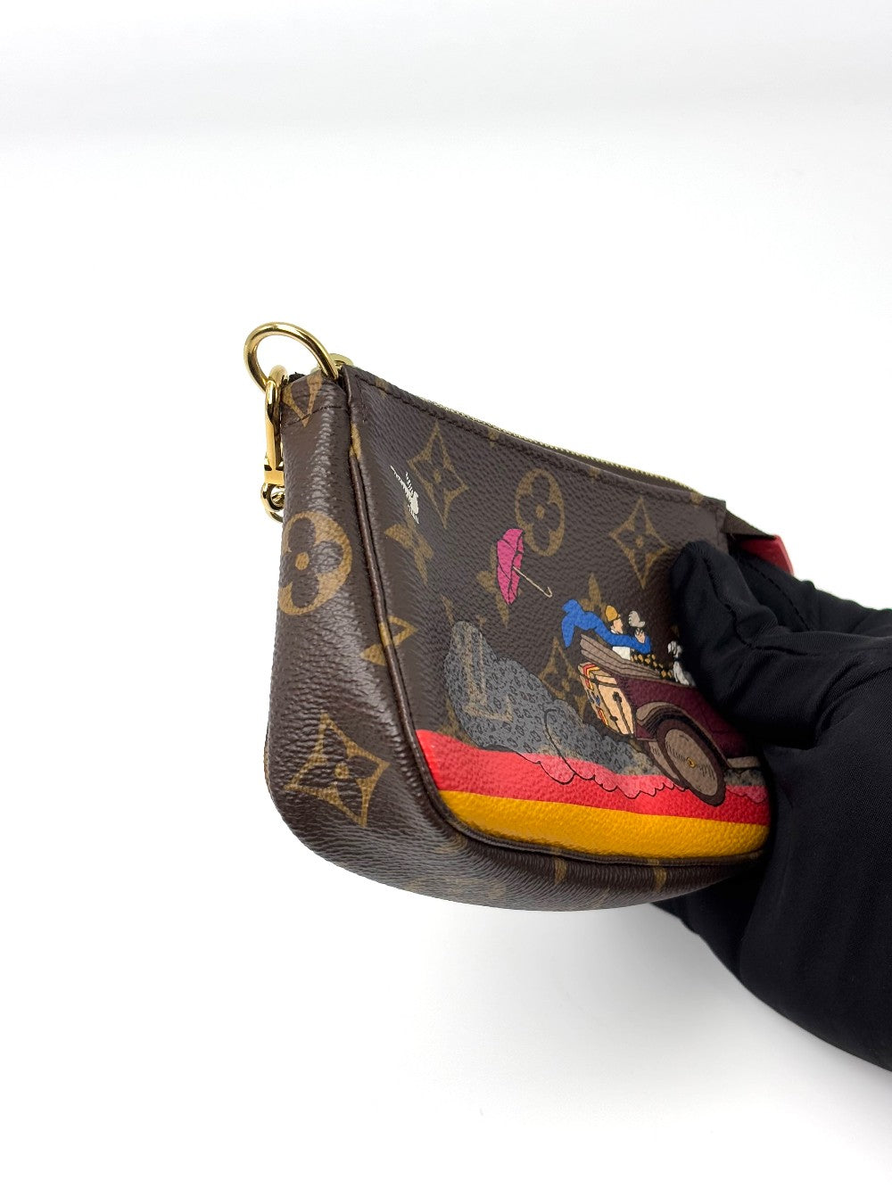 Unsed. LV Evasion Mini Pochette Monogram 20215. SF3175|6648