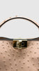 Brand New. Fendi Peekaboo Small Ostrich Pink|7844