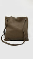 Preowned. Hermes Silky City Tote Etoupe Togo. YFM006PM|8556