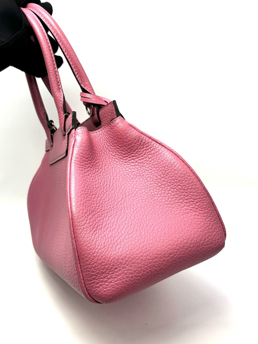 Preowned. Moynat Pauline Small Pink|17962