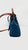 Preowned. Hermes Herbag 31 Canvas Blue France PHW. TS007AU|5357