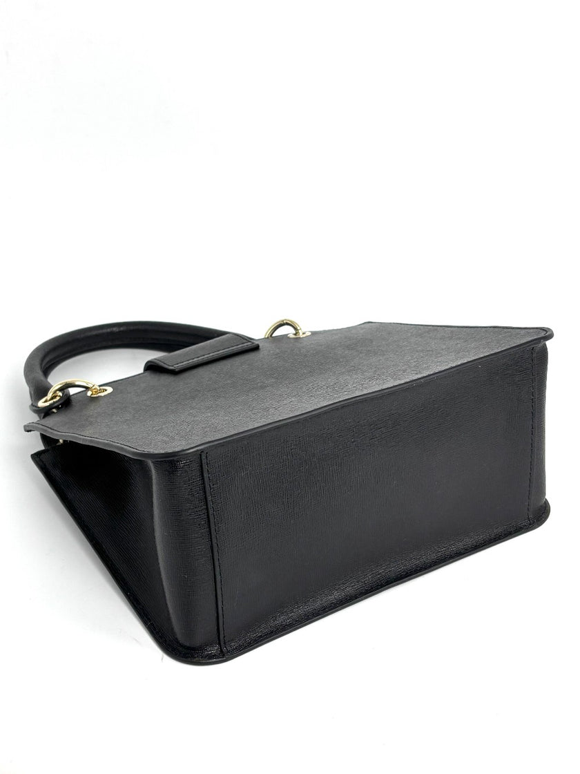 Preowned. Furla 2-Way Black|11838