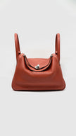 Preowned. Hermes Lindy 30 Crevette Clemence PHW. R 00191|13352