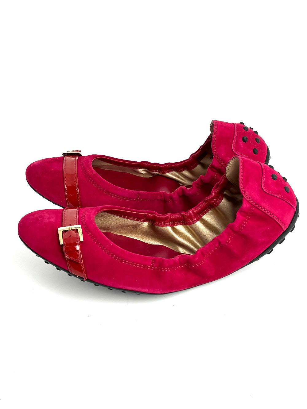 Preowned. Tods Dolls Shoes Pink. 39|12836