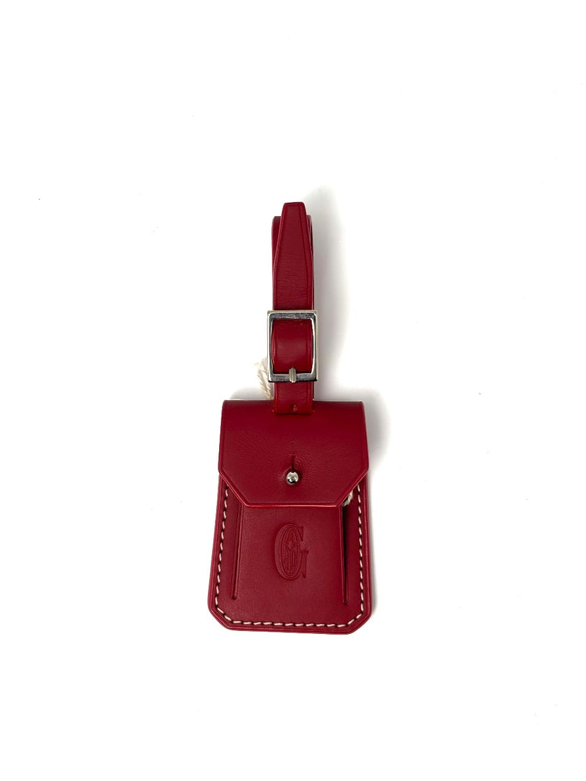 Like New. Goyard Bag Tag Red|6994