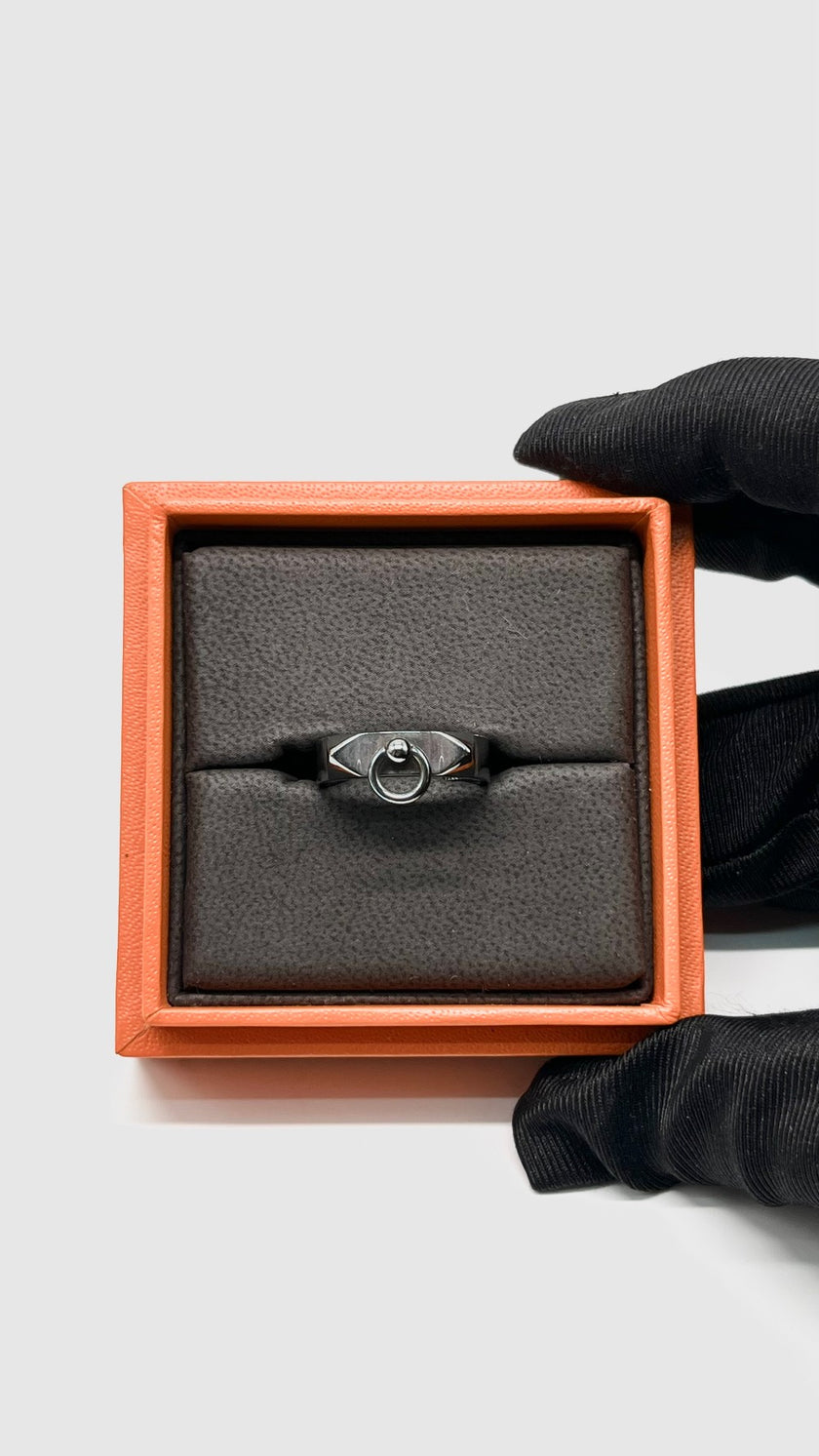 Brand New. Hermes CDC Ring PHW|9346