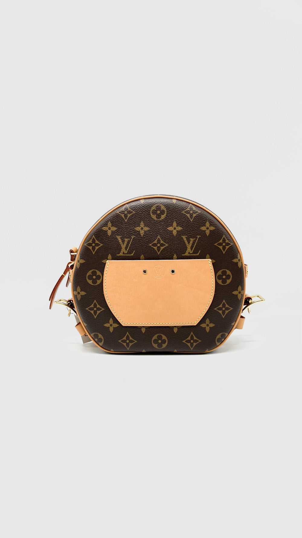 Preowned. LV Boite Chapeau Souple Monogram MM Microchip|12237