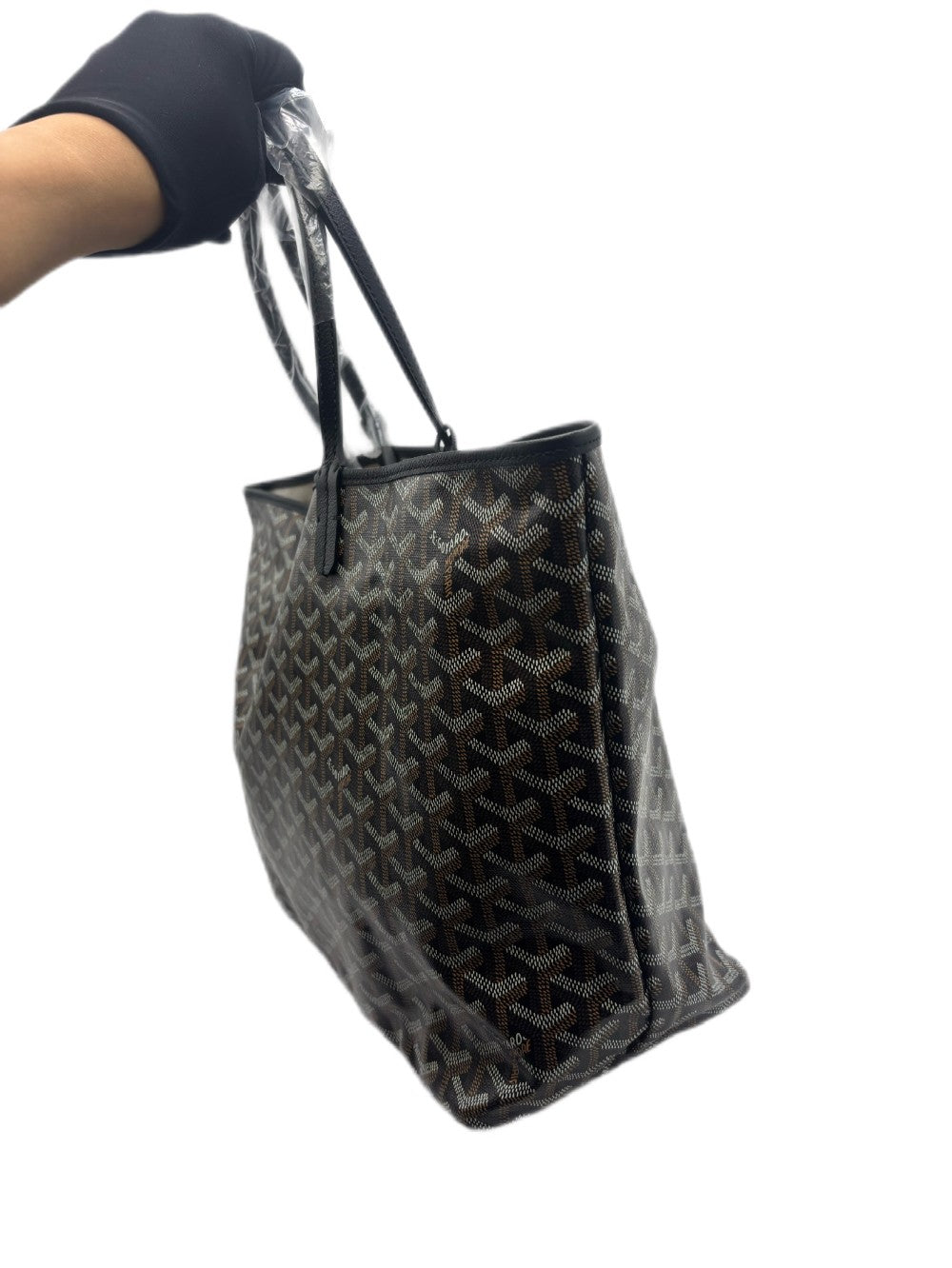 Brand New. Goyard St. Louis PM Black. CHN020263|17144