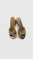 Preowned. Jimmy Choo Sandals Etoupe. 36.5|10776