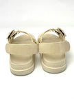 Preowned. Gucci Buckle Sandals White. 37|6456