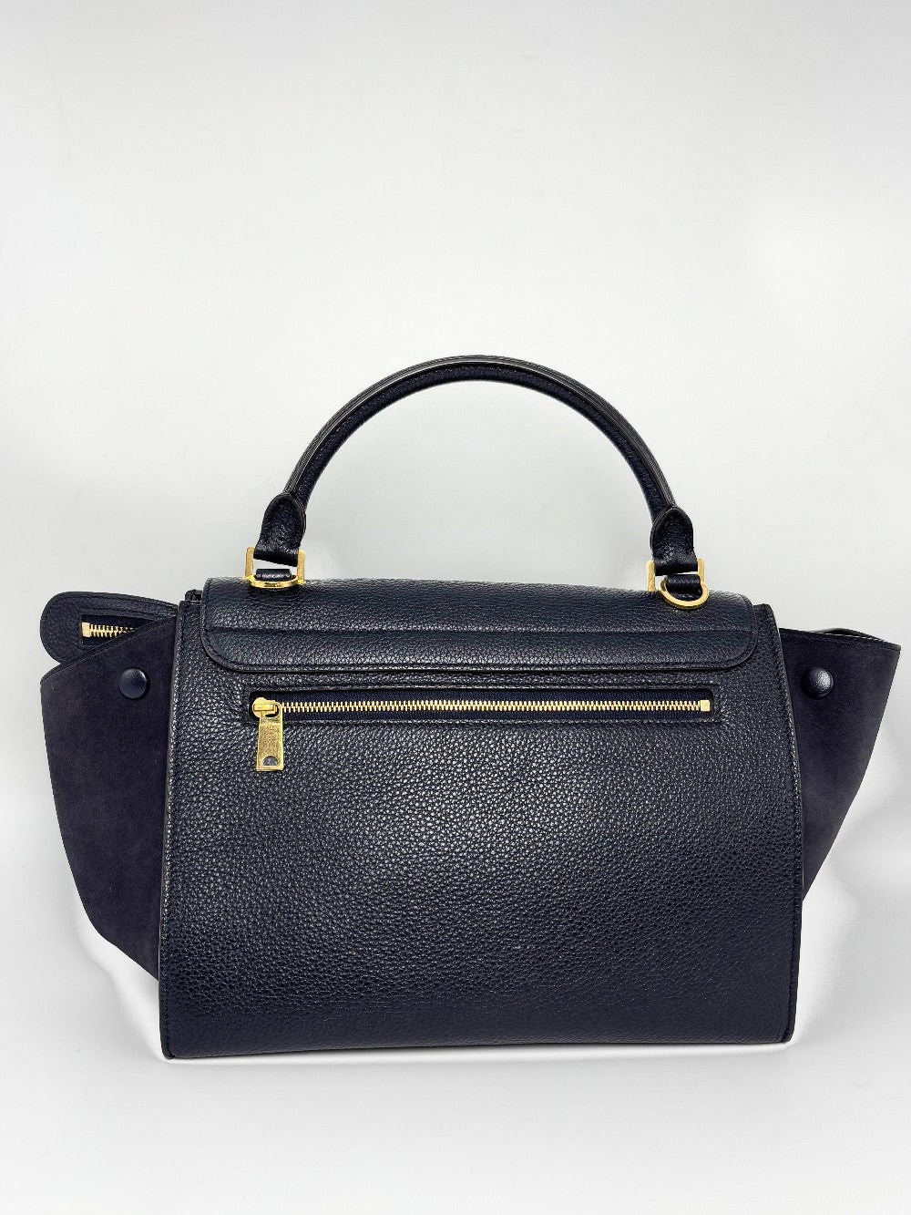 Preowned. Celine Trapeze Black|8207