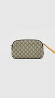 Like New. Gucci Neo Vintage GG Supreme Camera Bag Monogram Brown GHW|14915