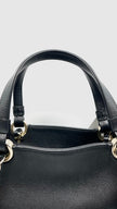 Preowned. Chanel CC Zipped Shopping Tote Calfskin Black GHW. PNJTPA01|10432