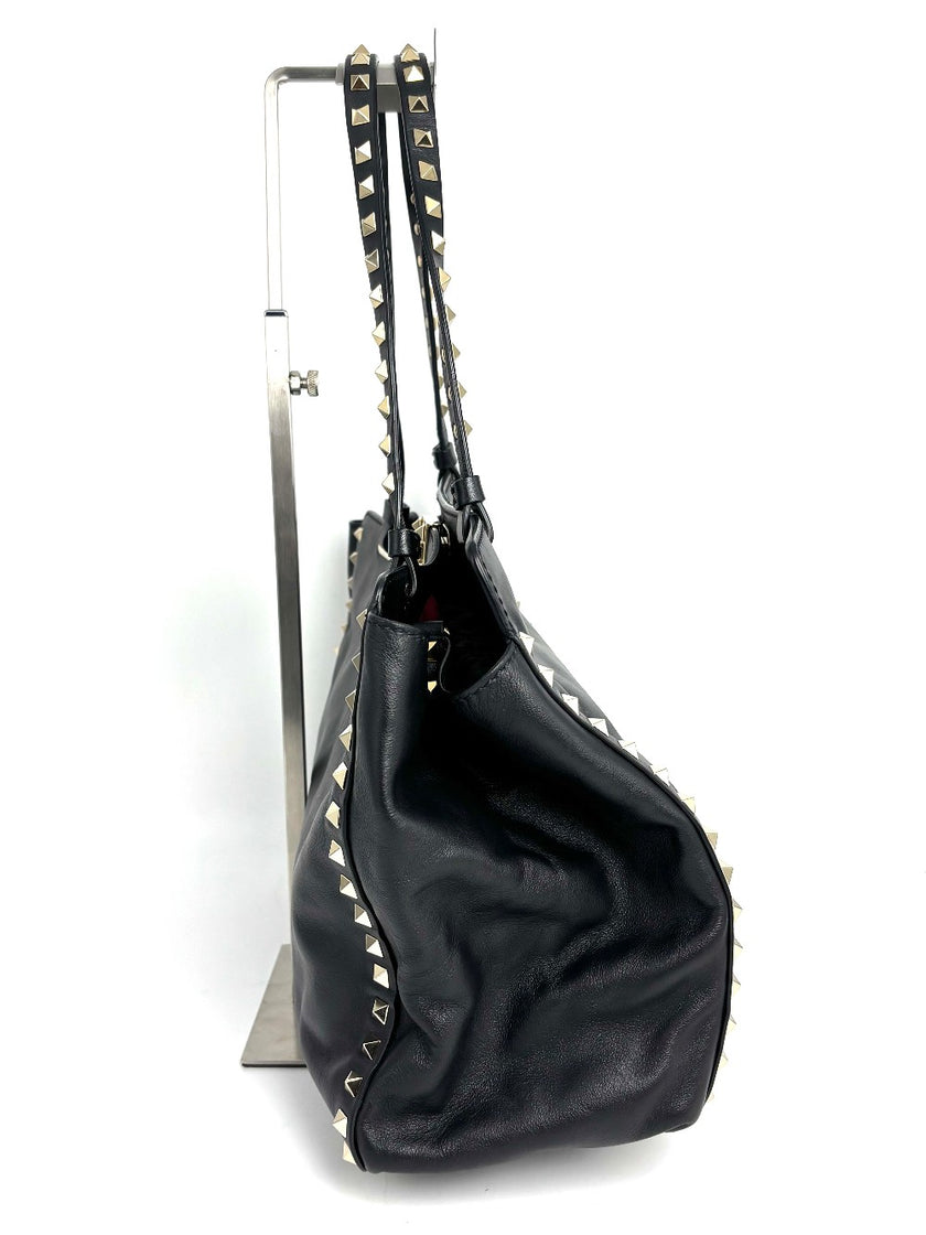 Preowned. Valentino Two Way Black GHW|12344