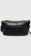Preowned. Chanel Coco Mark Nylon Messenger Bag Black SHW. 12565863|9864