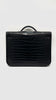 Like New. Hermes Kelly Depeches Briefcase Black Croc PHW. UPI563AP|10199