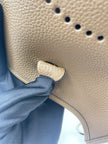 Brand New. Hermes TPM Evelyne Beige De Weimar. YBS006ZB|9040