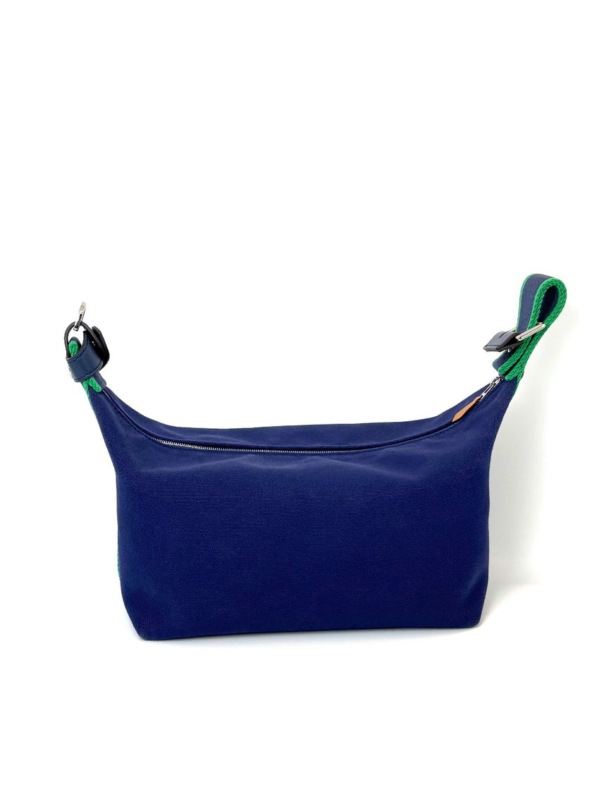 [SALE] Preowned. Hermes Bride A Brac GM Blue|7997