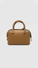 Unused. Delvaux Cool Box MM Tan Taurillon Soft Leather|13161