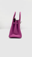 Preowned. Hermes Birkin 25 Magnolia Togo PHW. CPY529UG|10379