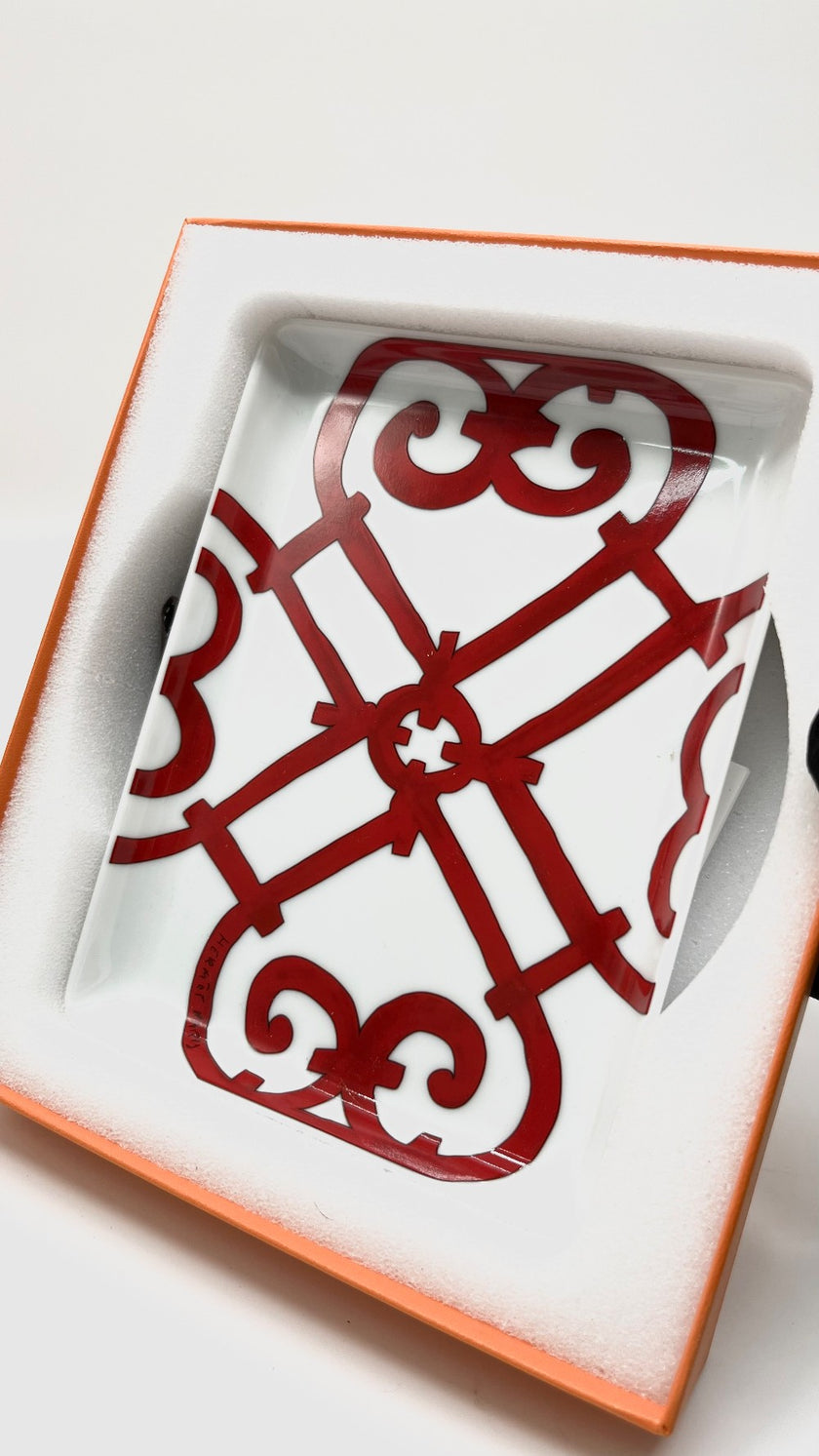 Brand New. Hermes Balcon Change Tray|10513