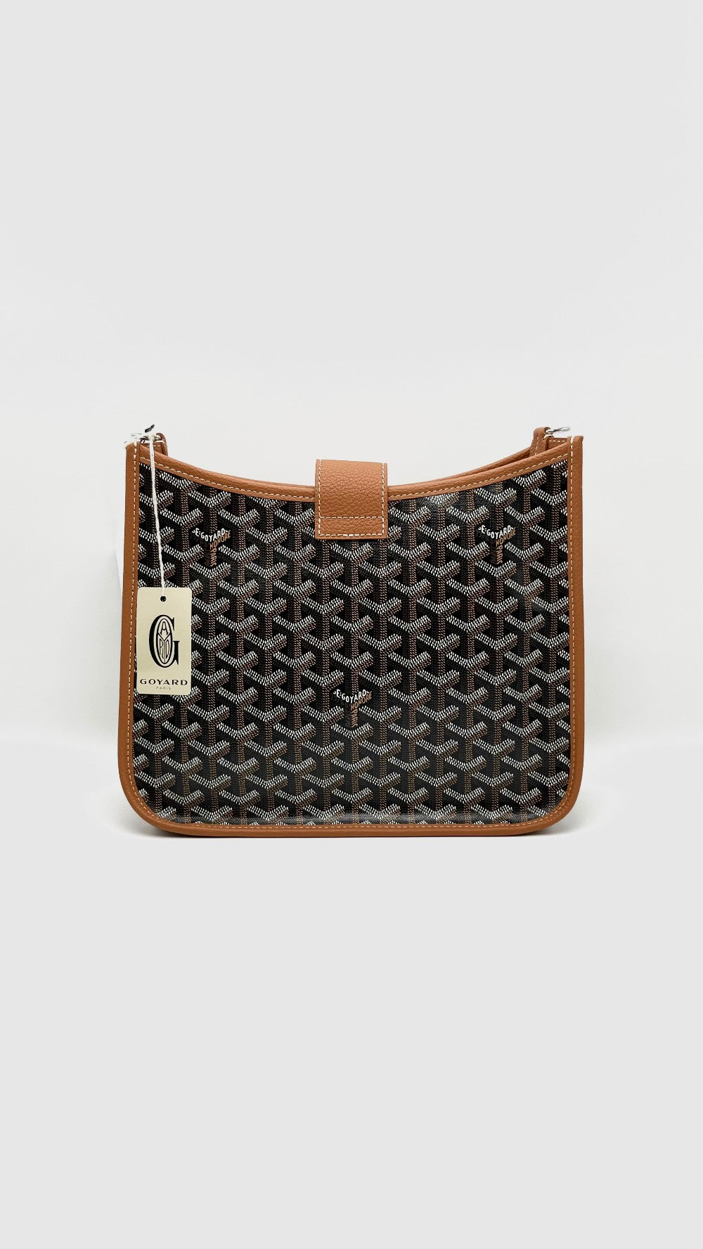 Brand New. Goyard Musette PM Tan/Black. LME020264|16494