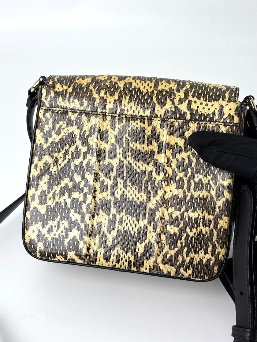 Preowned. Ferragamo Sofia Phyton Crossbody|6005