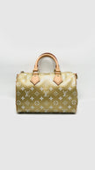 Brand New. LV Speedy P9 Bandouliere 25 Gold Kintsugi|16682