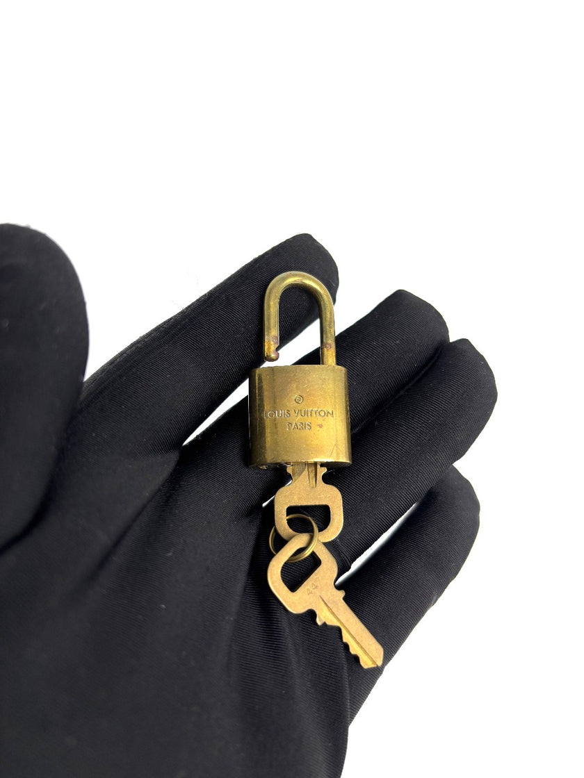 Preowned. LV Lock & Key|12036