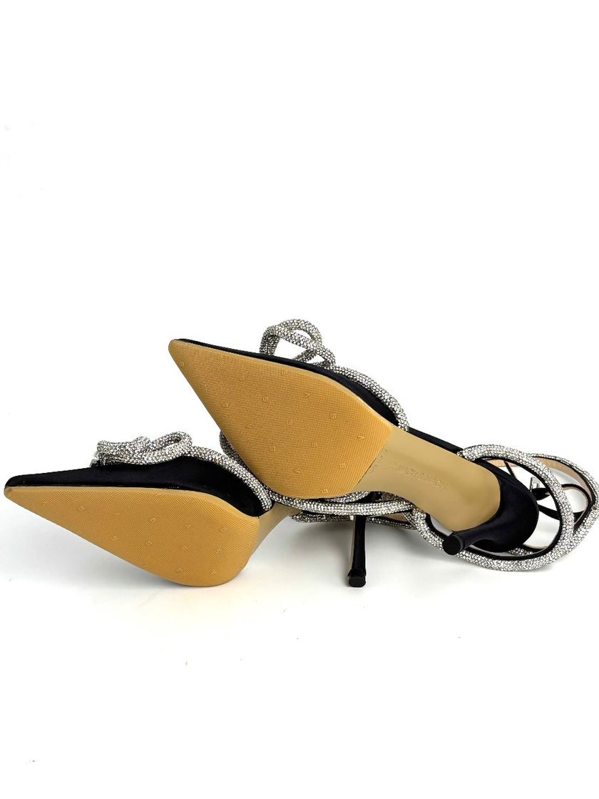 Unused. Mach&Mach Heel Black. 35|12152