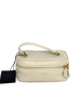 Unused. YSL Mini Vanity White Calfskin GHW|12415