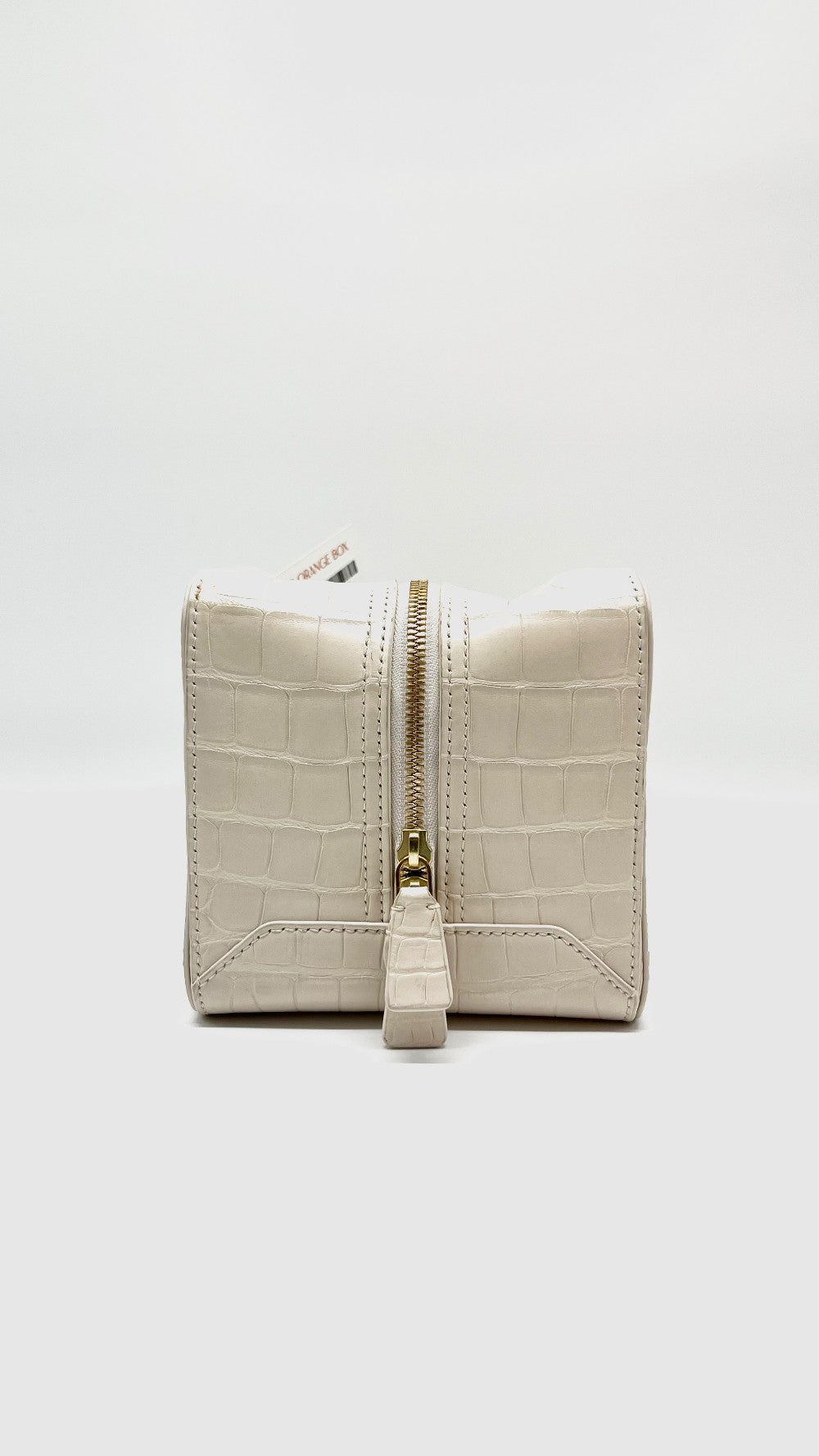 Brand New. LV Square Cube Croc White|5206