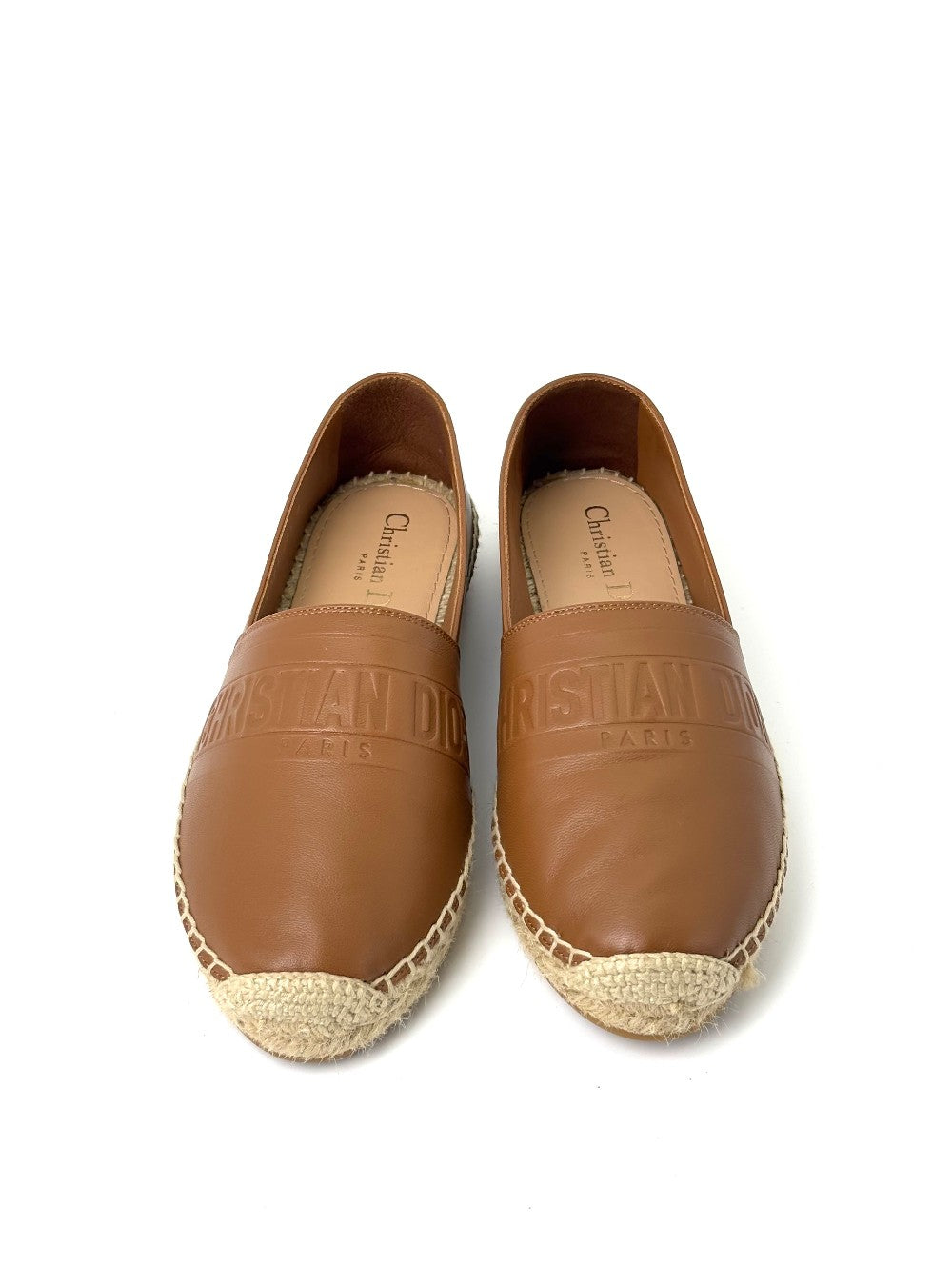 Brand New. Dior Granville Espadrille Brown. 36.5|7453