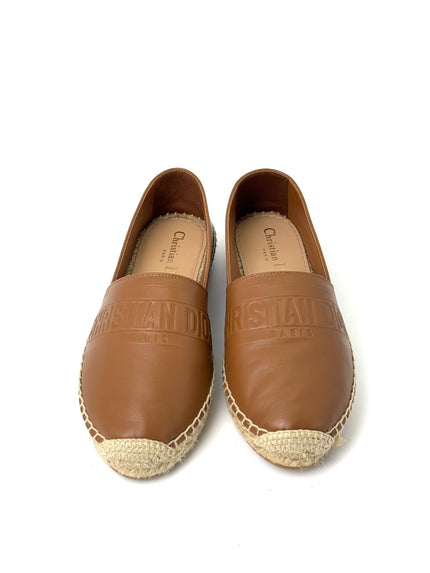 Brand New. Dior Granville Espadrille Brown. 36.5|7453