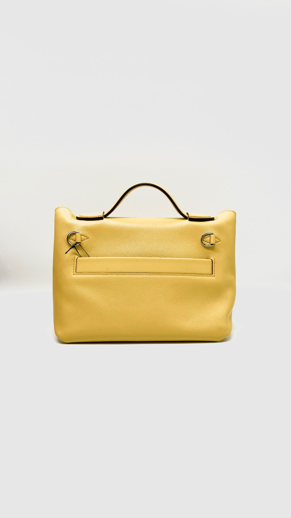 Unused. Hermes 24/24 Mini Sun Evercolor/Veau Swift. BIT105GC|9743